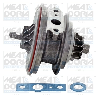 Core assembly, turbocharger
